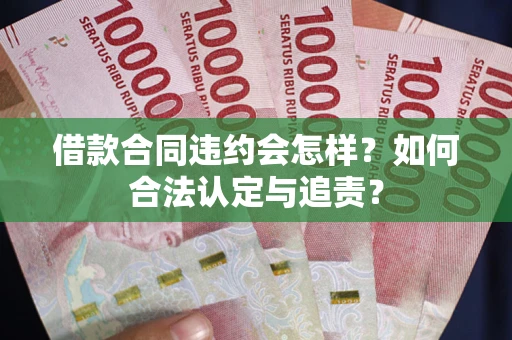 北京借款合同违约会怎样？如何合法认定与追责？