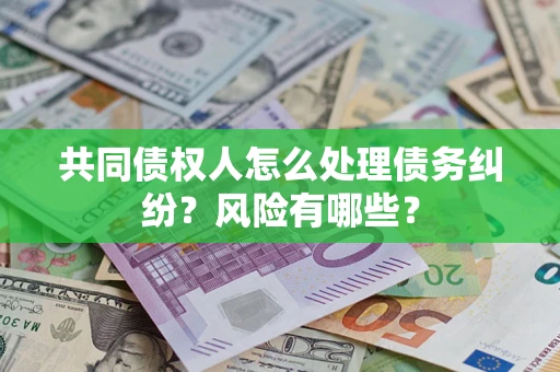 北京共同债权人怎么处理债务纠纷？风险有哪些？